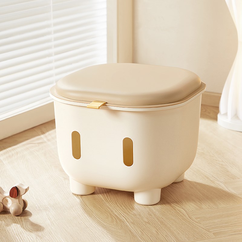 儿童储物凳子玩具收纳凳家用塑料多功能娃娃玩偶收纳箱可坐收纳桶