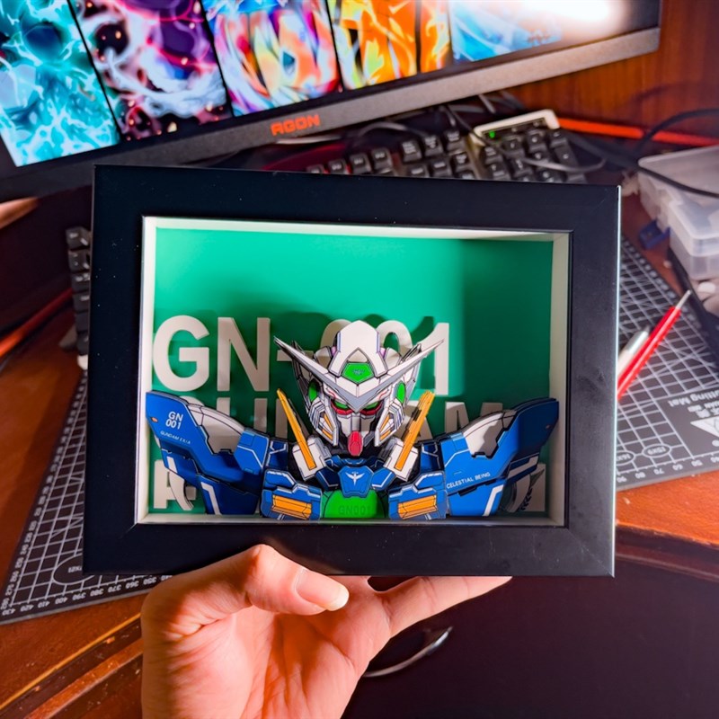 高达元祖RX-78 纸艺立体画 手工 客厅卧室装饰画 艺术画 生日礼物图片