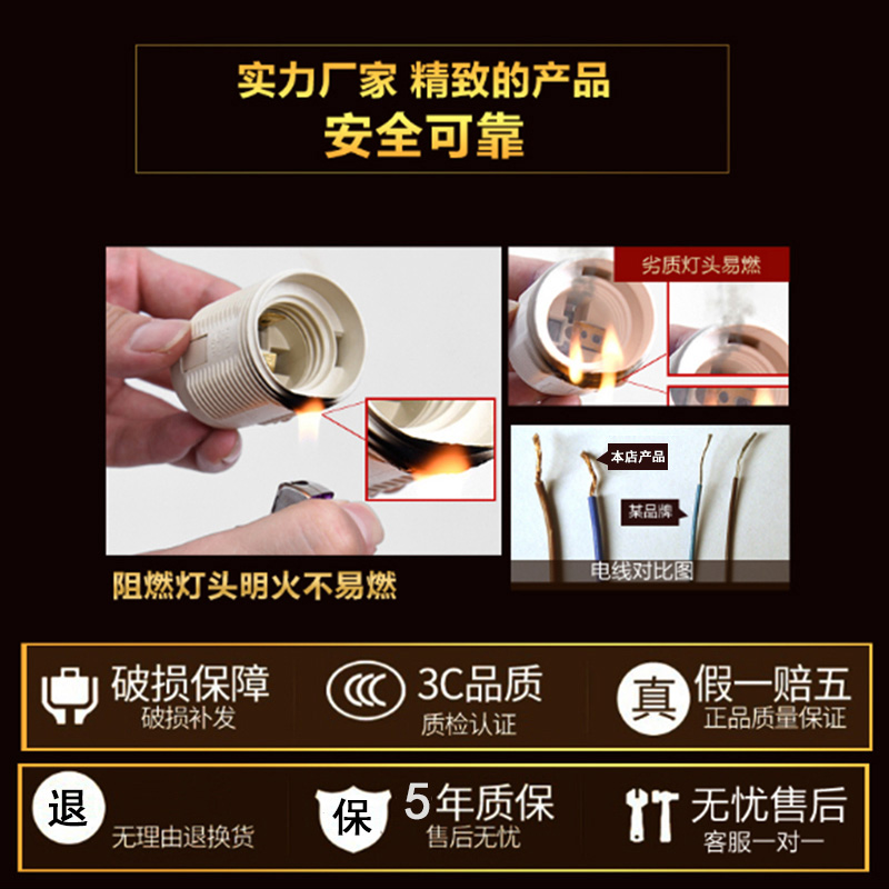 美式吊灯乡村铁艺复古灯简约客厅卧室餐厅书房田园灯欧式艺术吊灯