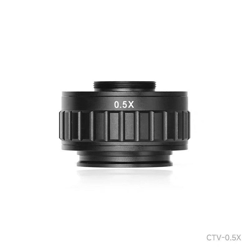 显微镜相机转接环 CTV转接头0.35X  0.5X 三目体视工业镜头接口