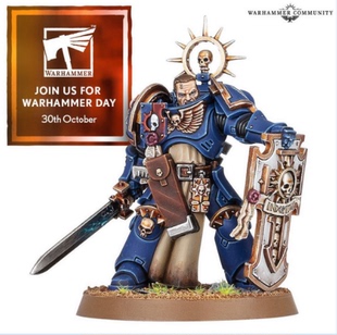 树脂模型 40K 星际战士 2021游戏日限定 剑卫副官