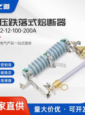 高压跌落式熔断器rw12-12-100-200a户外高压跌落式熔断器令克
