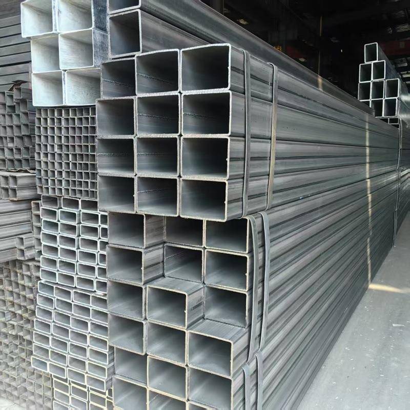 镀锌方管现货矩形管规格齐全镀锌管幕墙工程方钢管定尺加工
