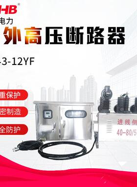 鸿秀高压计量真空断器ZW43-12YF预付费计量装置真空智能断路器