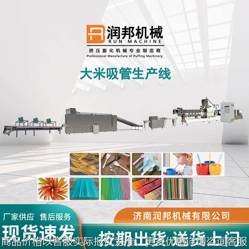 大米吸管膨化机械 可降解大米吸管生产线 大米吸管加工生产设备,清洗/食品/商业设备,烘焙设备,淘宝优惠券,粉丝福利购,淘宝优惠卷