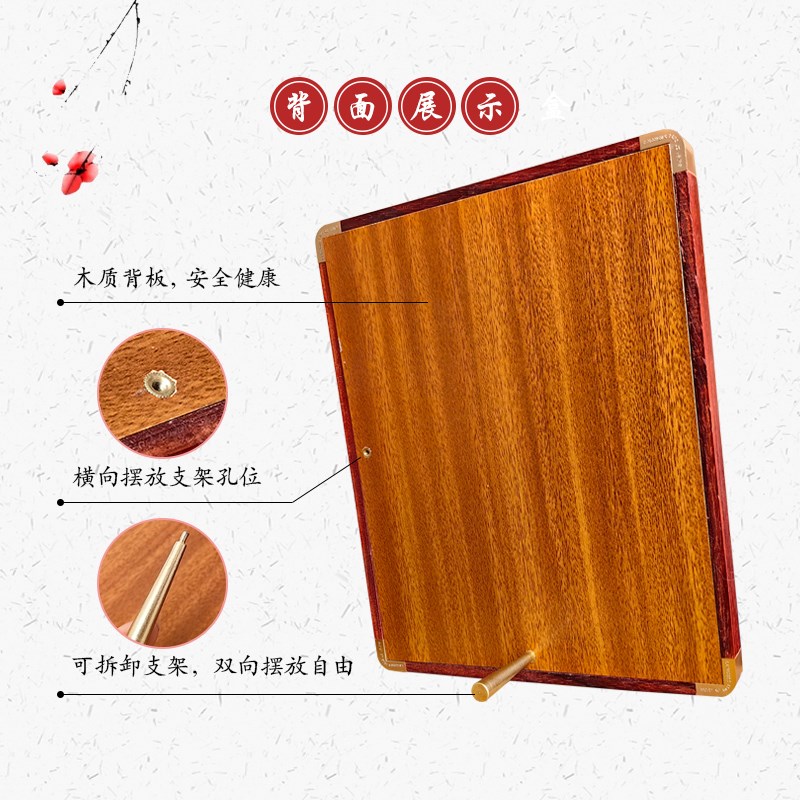 中国风特色蔚县剪纸龙年窗花摆件装饰画藏龙卧虎龙马精神实木相框