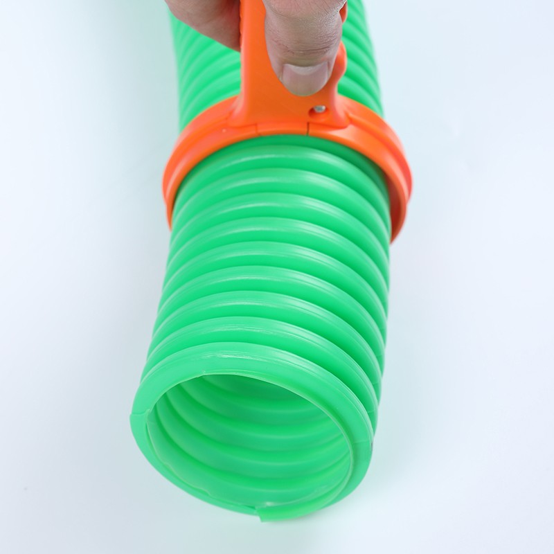 中央新风系统顶送风辅材配件PE管圆形管道软管抱卡吊卡管卡子割刀