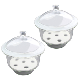 玻璃干燥器400 350 300 240 210 180 150mm 干燥皿包破损 带瓷板