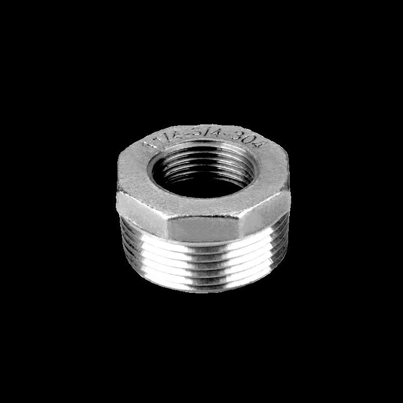 不锈钢补芯内外丝变径补心接头2寸1.5寸1.2寸变4分6分1寸水暖配件