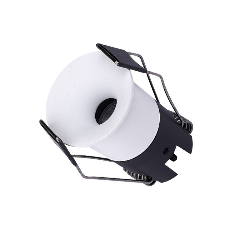 弧面小孔射灯嵌入式3W5W7W10W开孔3.5公分35mm高显色防眩迷你筒灯