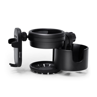 宝宝推车儿水杯架置物架婴儿推车杯架手机架奶茶奶瓶水杯托配件