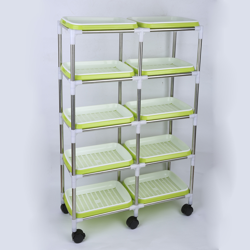 芽苗菜架子芽菜种植架芽苗菜育苗盘豆芽菜种植盆小麦草苗纸上种菜