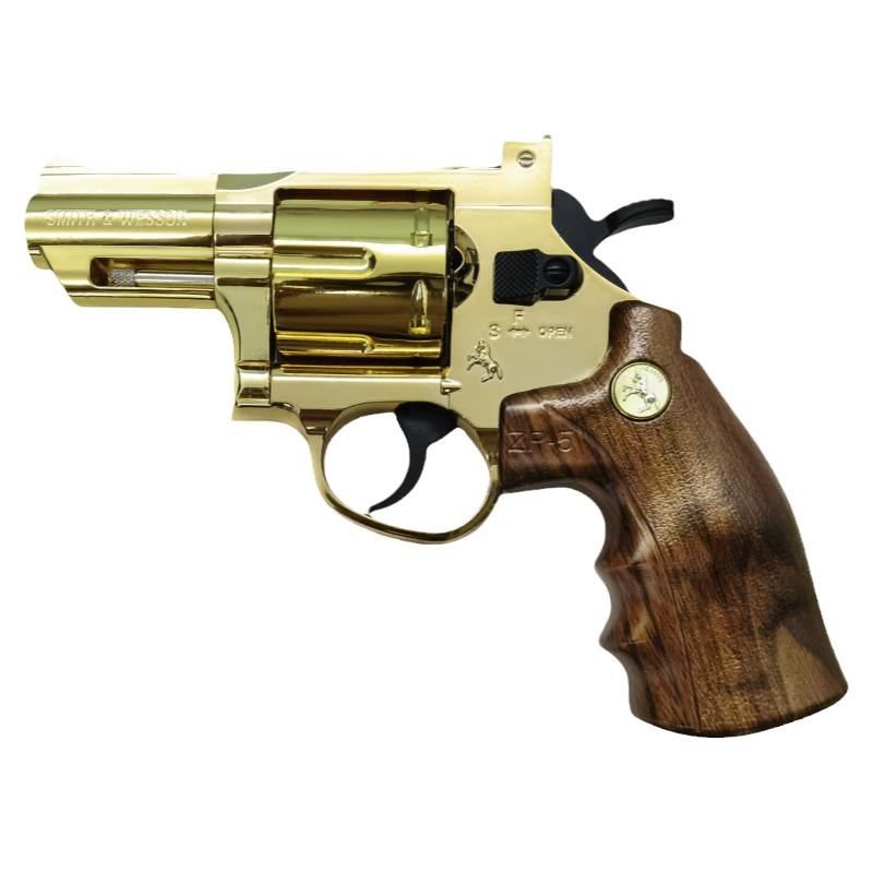 小月亮左轮软弹枪ZP5手动可金射A器蟒蛇357玩具型全合发属模抢礼