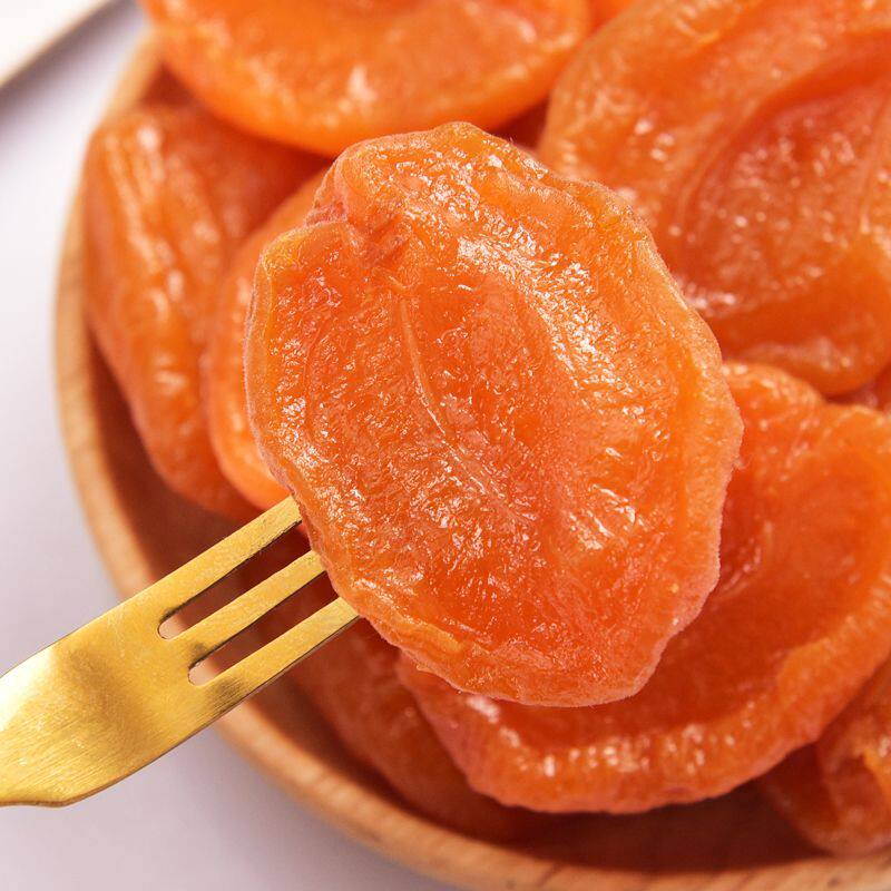 徽乡睿罐装金杏干果脯无核酸杏干肉厚果干零食大罐装蜜饯杏肉