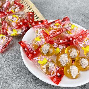 酸溜溜口酸糖话梅糖老式怀旧小卖部零食儿时的回忆酸梅心糖喜糖果