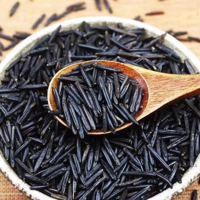 野米松针米北美米苏冰湖长一号三号苏比利尔进口加拿大杂粮黑米