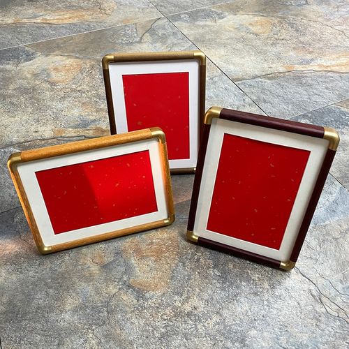 中式实木相框摆台木质画框装裱六6寸7七8八洗照片做成高级感定制