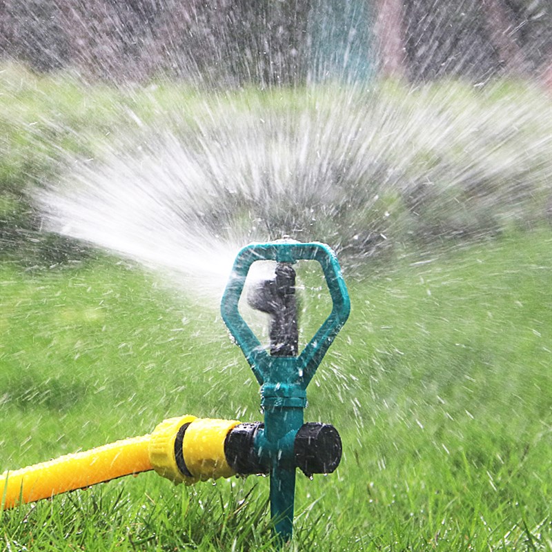 汉轩农用喷灌自动旋转喷头屋顶降温洒水器草坪浇水园林绿化喷水器