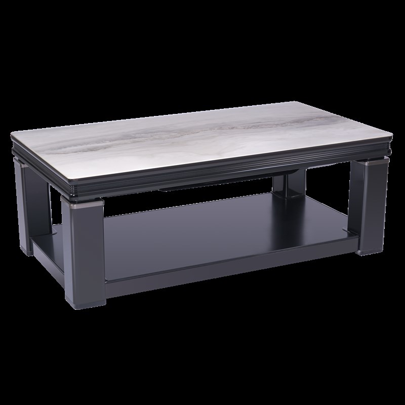 富炬2023款电暖升降茶几家用长方形烤火桌智能速热取暖桌客厅炉子