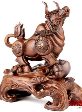 生肖牛摆件商务办公室家居客厅摆设品装饰品开业开张礼品