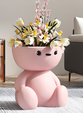 大型郁金香收纳客厅落地摆件家居饰品电视柜沙发床头搬家乔迁新居