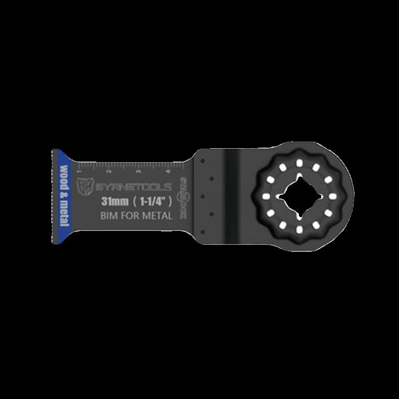 拜恩万用宝锯片快拆木工切割开槽通用型双金属摆动修边机开孔刀片