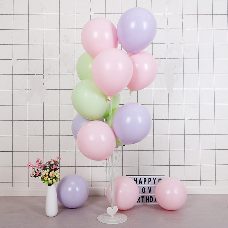 气球立柱桌飘落地支架底座婚庆婚房结婚路引宴会生日装饰场景布置