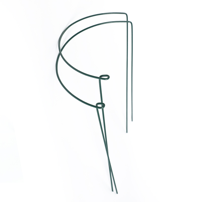 铁艺花架蟹爪兰植物爬藤支撑架半圆固定花支架绣球月季聚拢防倒架