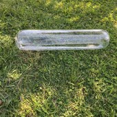 透明充气圆柱沙发腰靠枕头抱枕颈枕椭圆夹腿枕圆形枕套芯长度可定