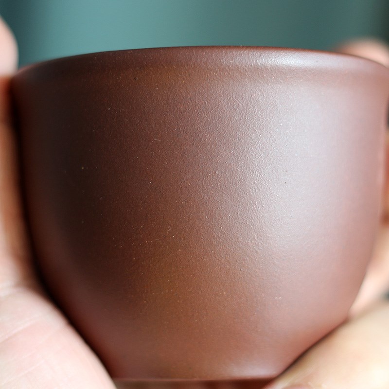 紫砂杯主人杯 特级原矿底槽青品茗杯 中容量茶杯 0添加化工