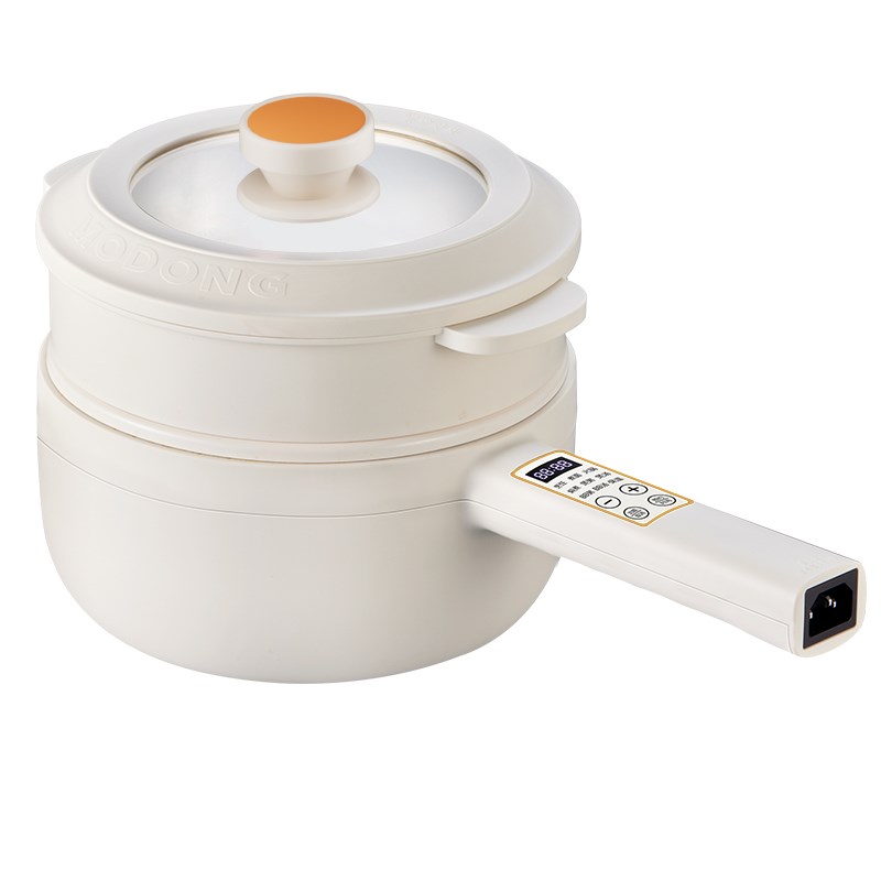 摩动电煮锅学生家用小型多功能一体电炒锅火锅婴儿辅食小电蒸锅