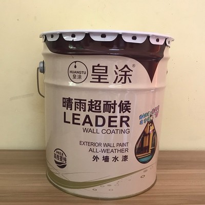 皇涂外墙漆乳胶漆防潮湿防霉环保净味墙面油漆晴雨耐候可调色涂料