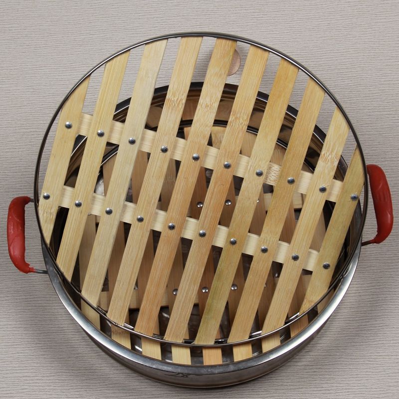竹篦子竹蒸架蒸片家用竹制隔水家用圆形蒸馒头竹垫子片 蒸架整盘