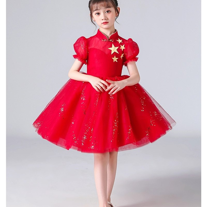 儿童合唱演出服大班幼儿园诗歌朗诵表演服男童背带裤主持礼服小孩