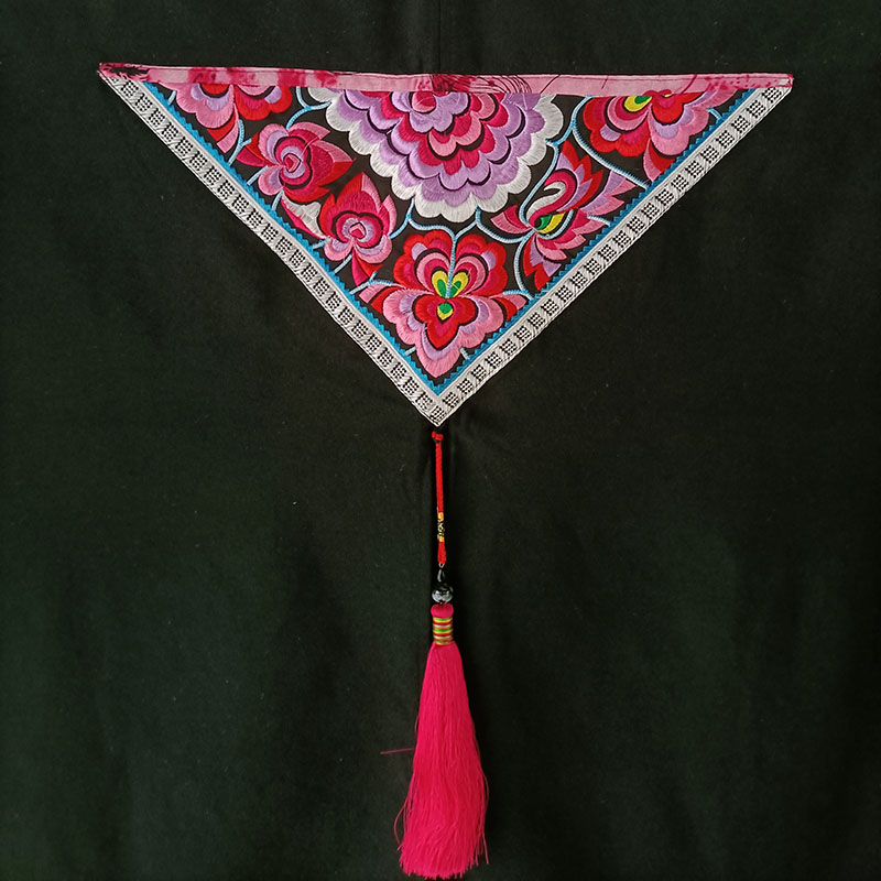 免打孔中式布帘厨房挂帘卫生间隔断帘民族特色日式门帘布艺装饰帘