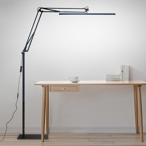 长臂高显色大光源无影钢琴练琴设计绘画模型桌子书房护眼落地灯