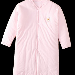 女童睡袍冬季纯棉长袖睡袋儿童保暖睡衣中大童夹棉长款家居服加厚