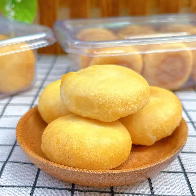 潮福汇咸绿豆饼豆沙细腻潮汕特产传统糕点揭阳配茶绿豆饼零食小吃