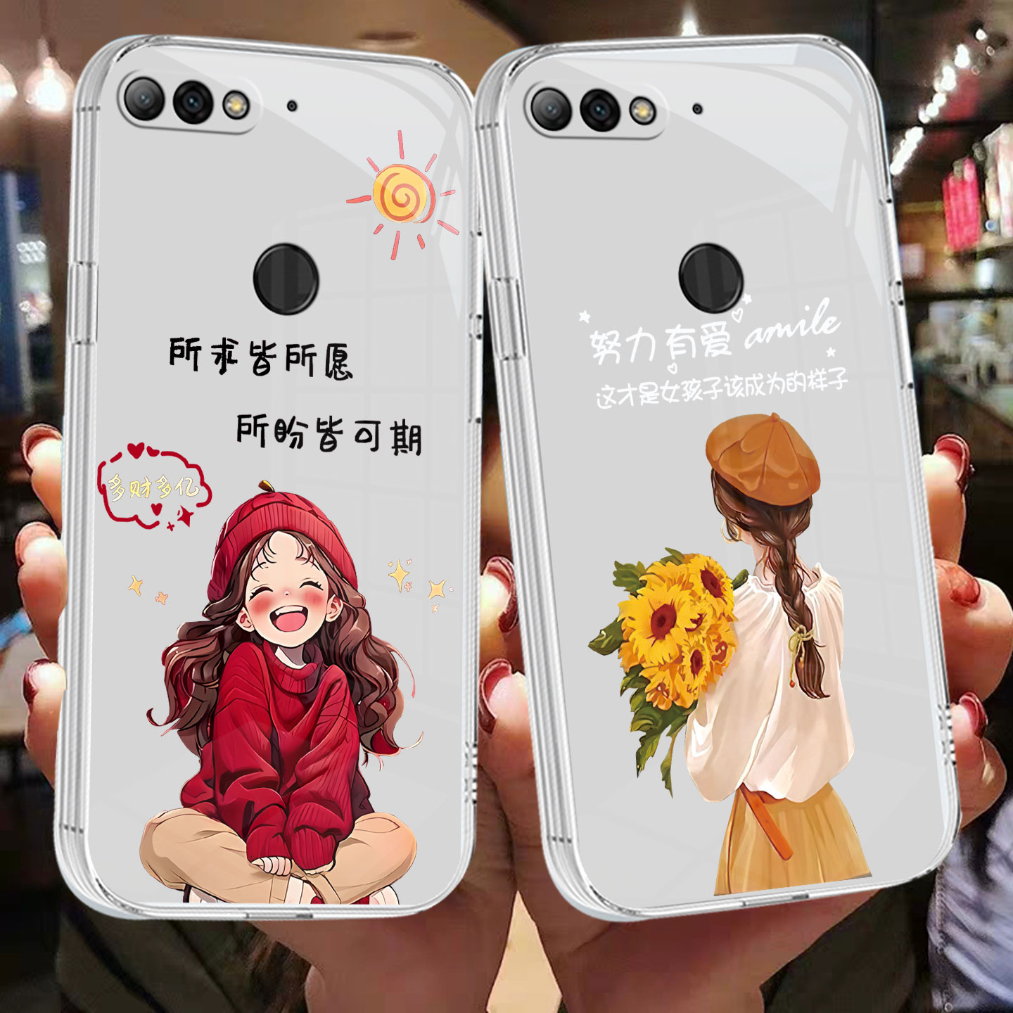 ins高颜值透明壳新款适用于华为畅享8手机壳LDN-AL00可爱ldnaloo防摔畅响八软套ldntloo软胶hw畅想8硅胶八潮8