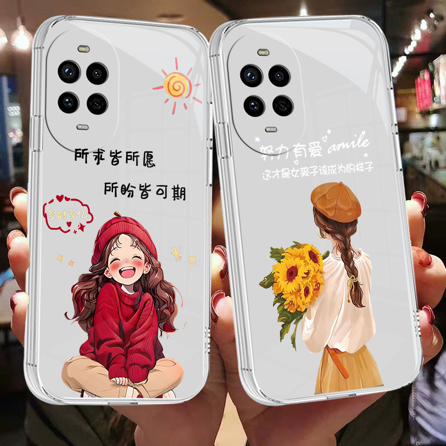 ins高颜值透明壳新款适用于华为Nova14手机壳nova14pro卡通nova14ultra软胶 TLR-AL00全包化为 novα14pro潮