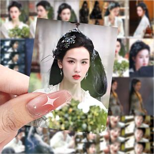 188张月鳞绮纪陈都灵周边贴纸高颜值明星手账insdiy装饰桌面手机