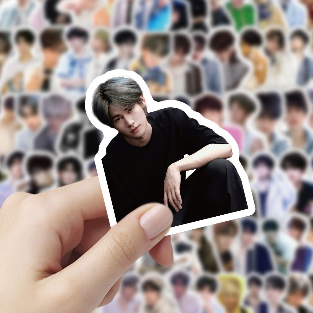 206贴张真源贴纸时代少年团高颜值明星周边diy装饰手机壳防水贴画