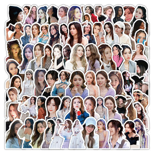 357张邓紫棋贴纸合集华语乐坛创作天后G.E.M明星周边装饰手账贴画