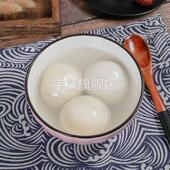 宁波特大汤圆40个鲜猪肉荠菜大汤圆元 宵黑芝麻汤圆玫瑰豆沙大汤圆