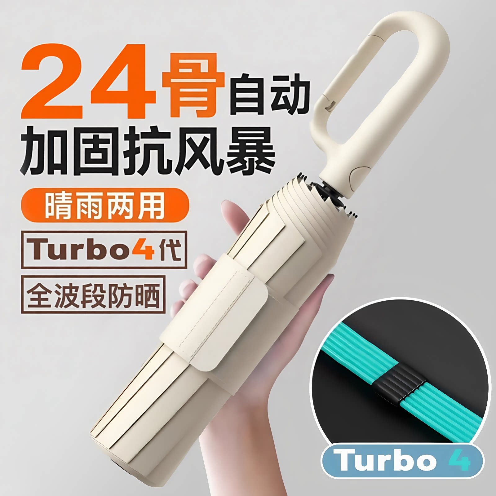 【自动加固抗风暴】晴雨两用雨伞