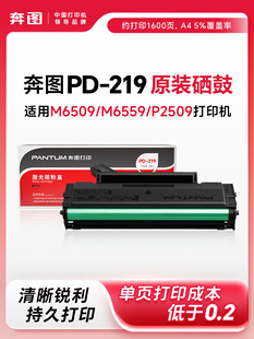 P2509nw激光打印机粉盒M6559nw M6509 原装 奔图M6509nw硒鼓PD219