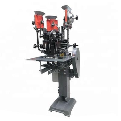 专业生产JZ全自动鸡眼机文件夹三粒铆钉机三粒扣同时铆合鸡眼