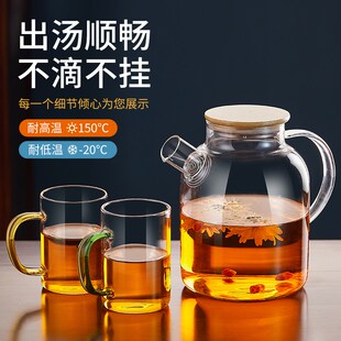 围炉煮茶玻璃水壶泡茶家用加厚耐高温电陶炉烧水煮茶壶养生花茶壶