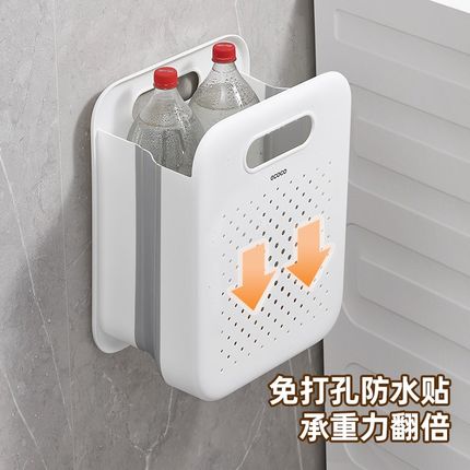 脏衣篓家用脏衣篮卫生间收纳篮可折叠浴室放脏衣服分区洗澡收纳筐