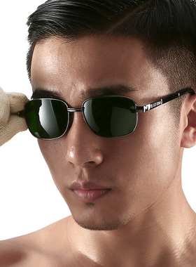 焊工用护目镜防风防护眼镜电焊打磨防飞溅绿色强光防护烧焊氩弧焊